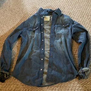Denim Button Up